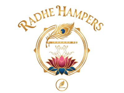 Radhe Hampers logo